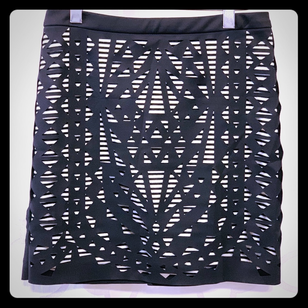 Greylin Cut Out Mini Skirt